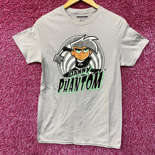 Nickelodeon Danny Phantom Spiral Retro Cartoon T-Shirt Small