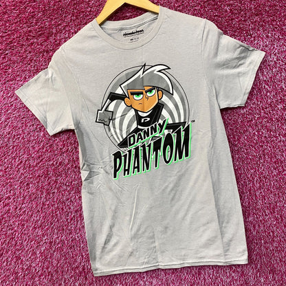 Nickelodeon Danny Phantom Spiral Retro Cartoon T-Shirt Small