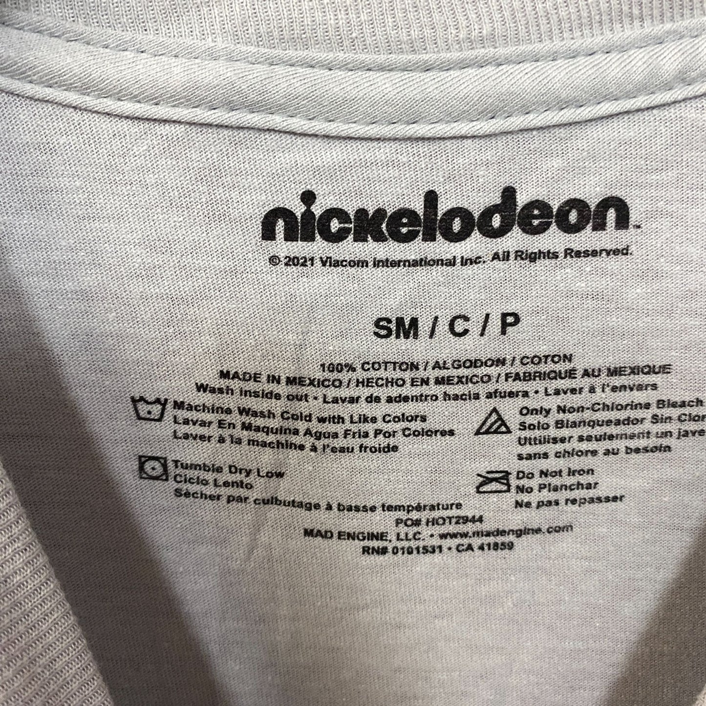 Nickelodeon Danny Phantom Spiral Retro Cartoon T-Shirt Small