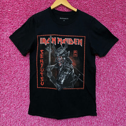 Iron Maiden Senjutsu Cover Rock tshirt size Small