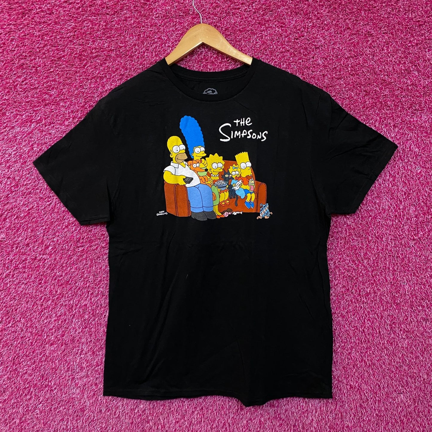 The Simpsons Couch Gag Animated Tshirt size Extra Large