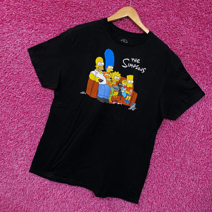 The Simpsons Couch Gag Animated Tshirt size Extra Large