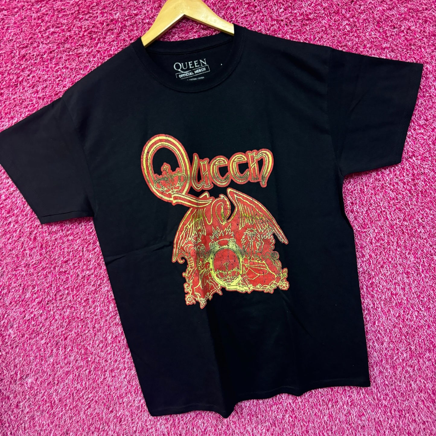 Queen Bohemian Rhapsody Logo Rock Tshirt size large