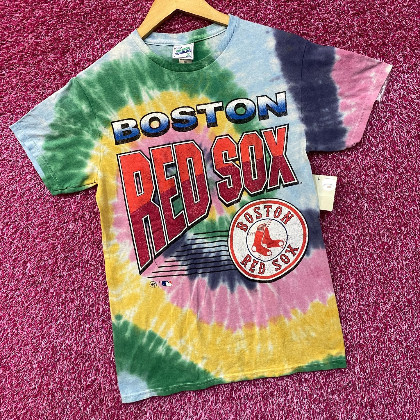 Boston Red Sox Baseball Tiedye Tshirt size Small