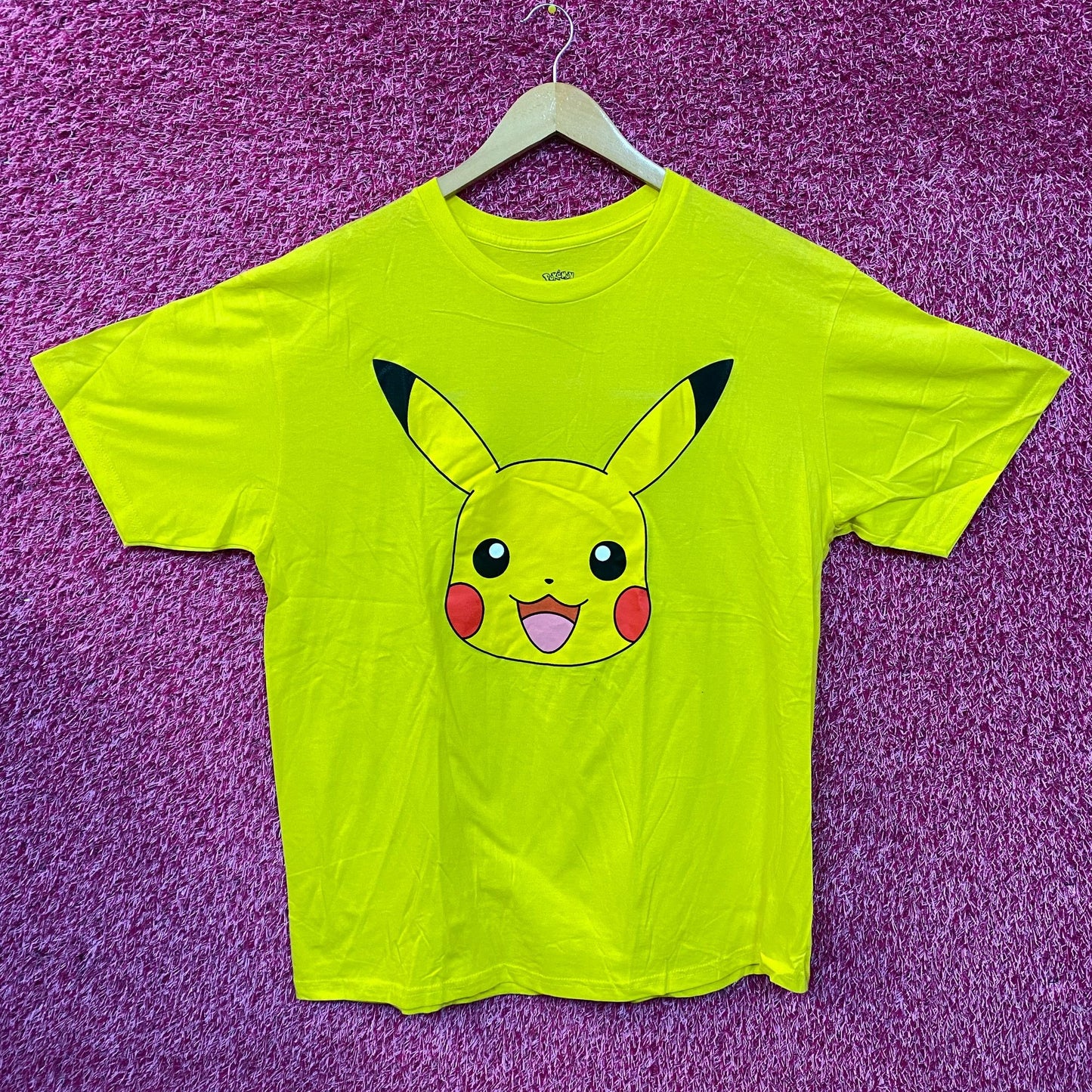 Pokemon Pikachu Face T-Shirt XL