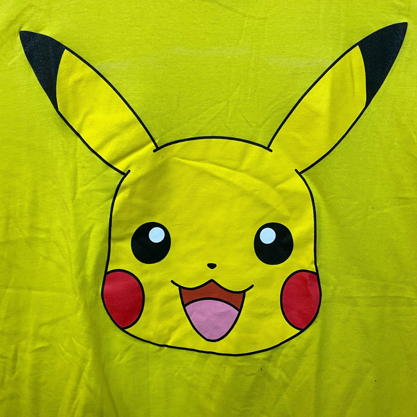 Pokemon Pikachu Face T-Shirt XL