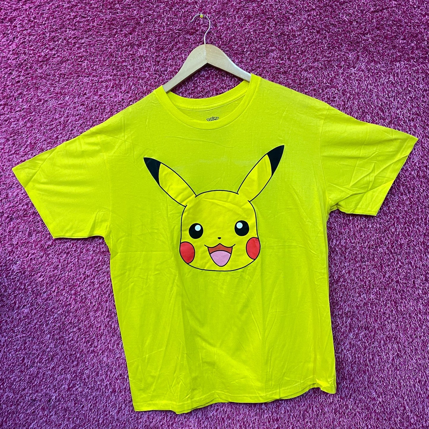 Pokemon Pikachu Face T-Shirt XL