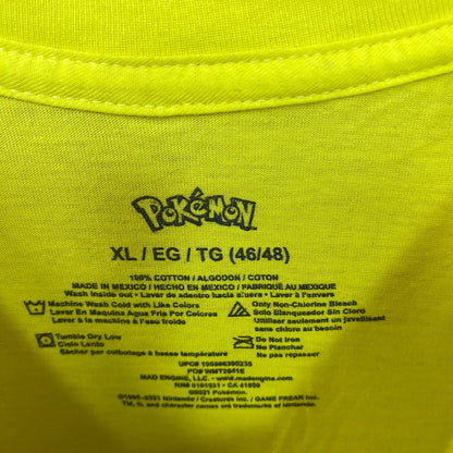 Pokemon Pikachu Face T-Shirt XL