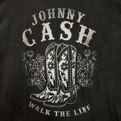 Johnny Cash Walk the Line Country T-Shirt Large