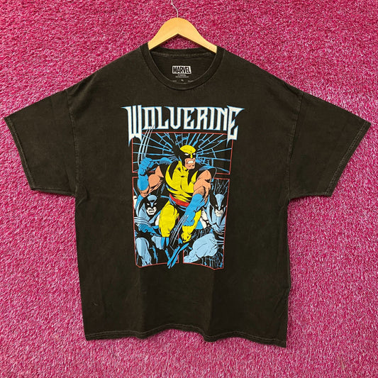 Marvel X-Men Comics Wolverine Mirror Smash T-Shirt XL