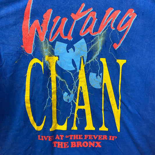 Wu-Tang Clan Live At "The Fever It" Blue T-Shirt Large