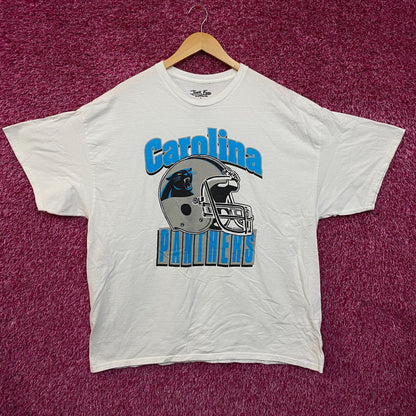 Carolina Panthers Helmet Tshirt size XL