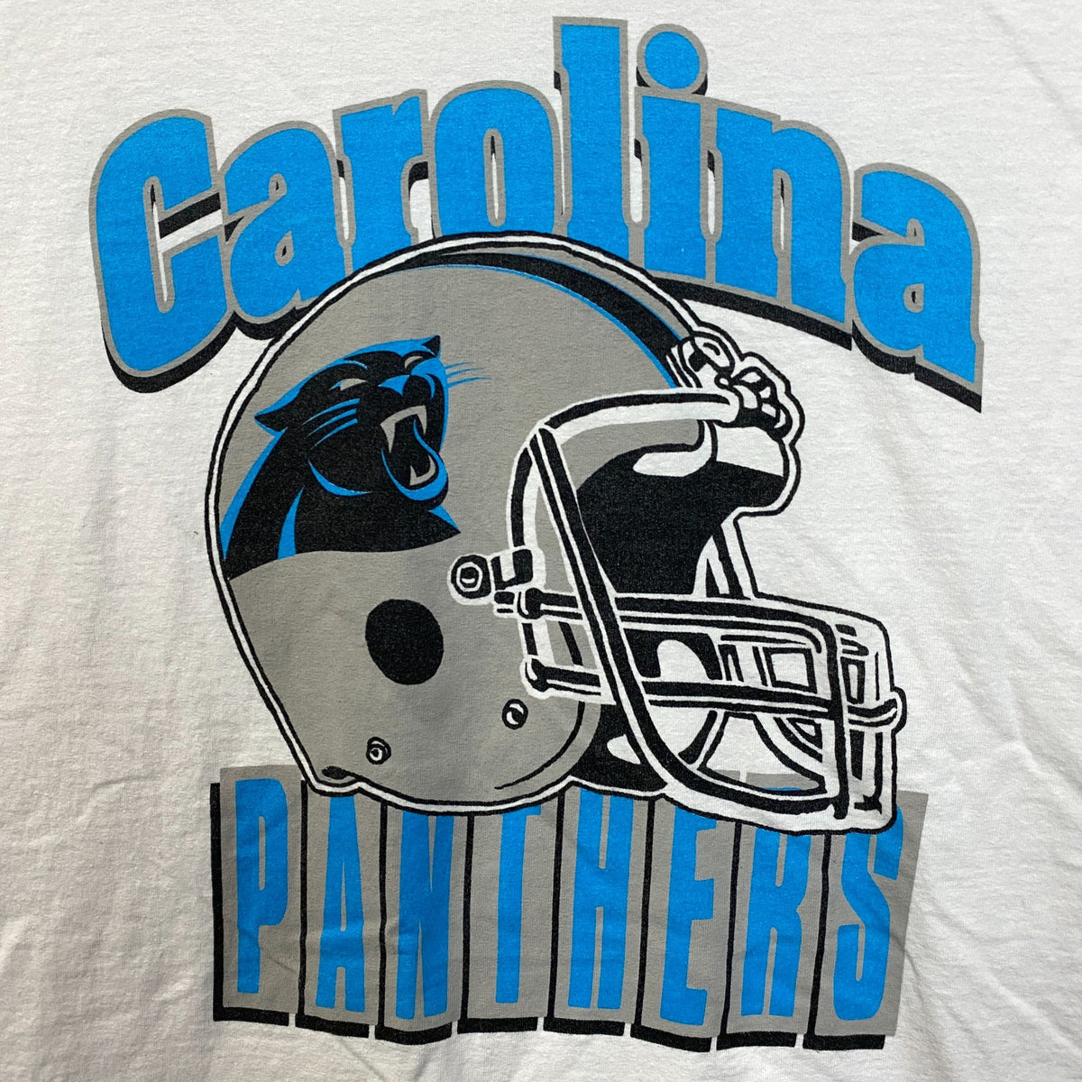 Carolina Panthers Helmet Tshirt size XL