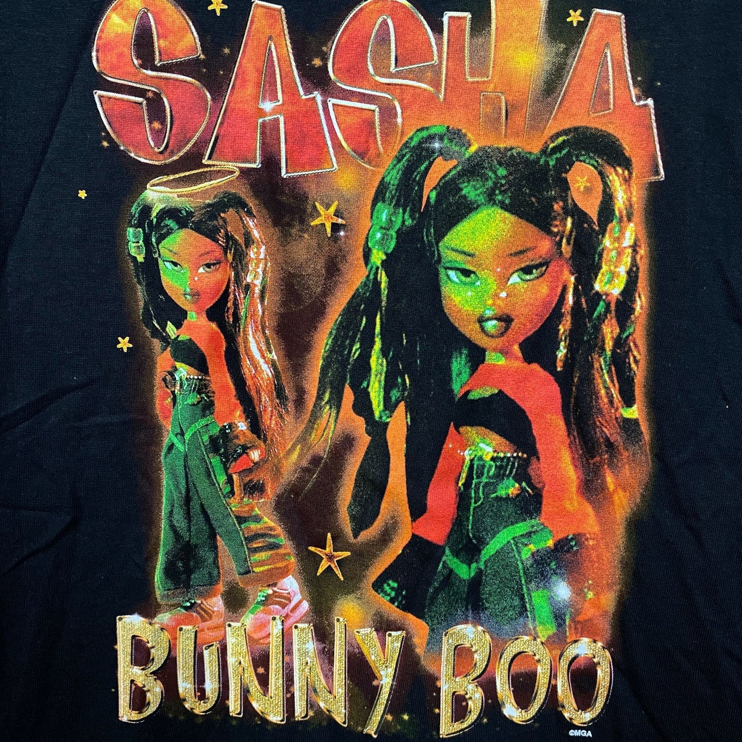 Bratz Sasha Bunny Boo Graphic Design T-Shirt SM