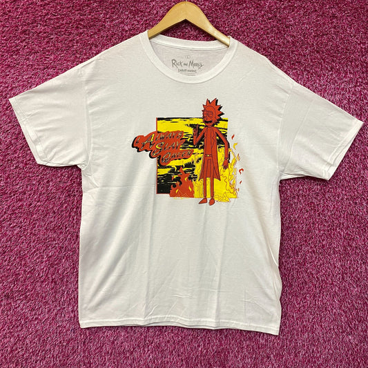 Adult Swim Rick & Morty I Always Slay Queen T-Shirt Large