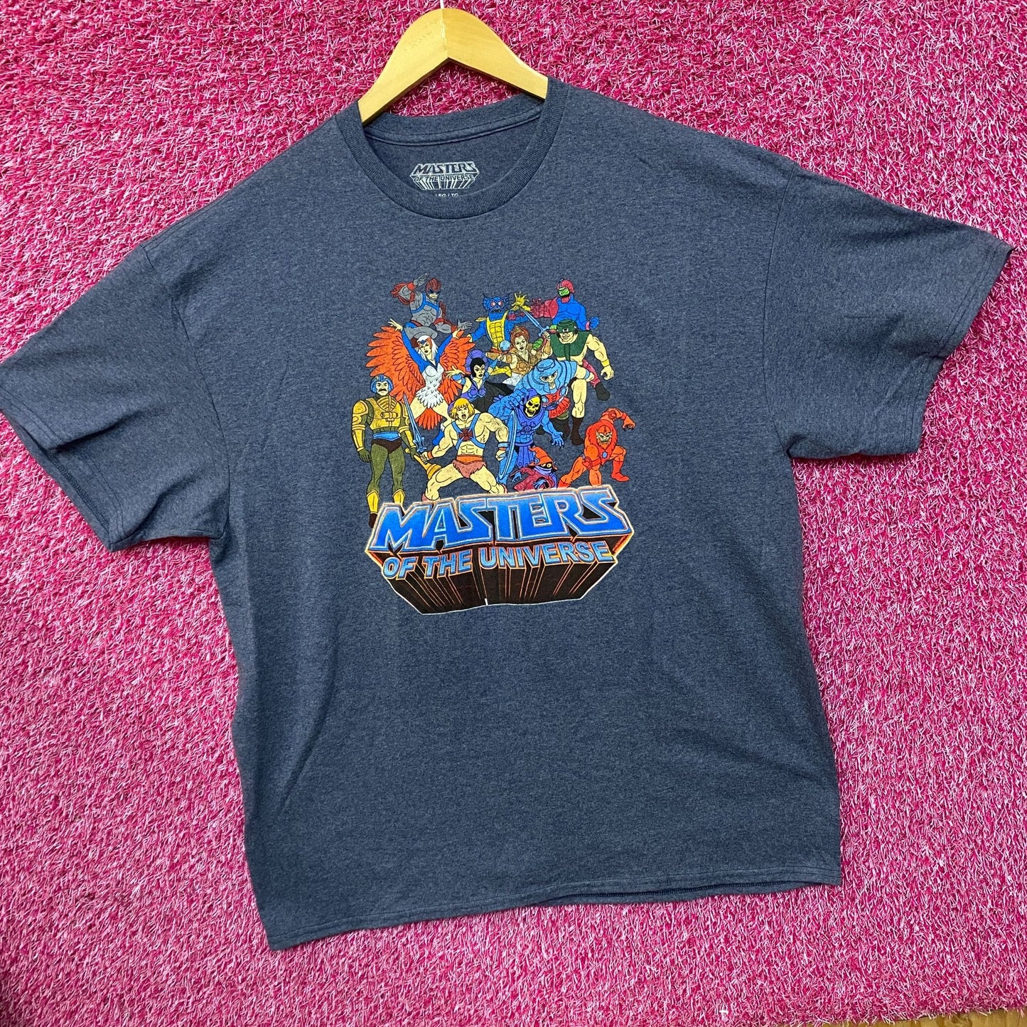 Master Of The Universe He- Man Squad Graphic Design T-Shirt XL
