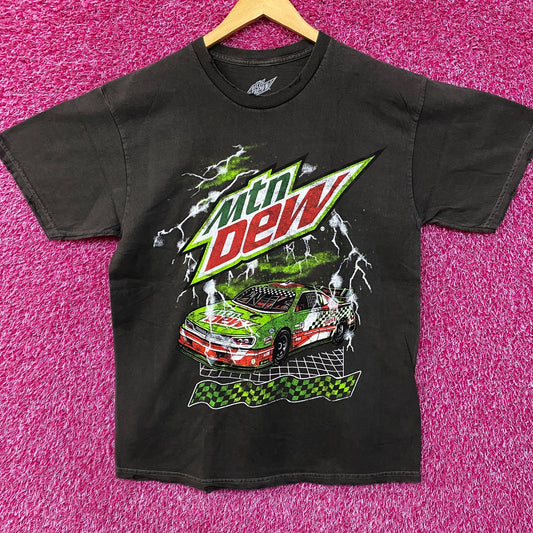 Mountain Dew Dew Lightnin' Racing T-Shirt Large