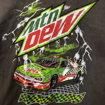 Mountain Dew Dew Lightnin' Racing T-Shirt Large