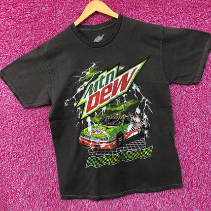 Mountain Dew Dew Lightnin' Racing T-Shirt Large