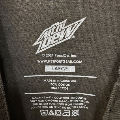 Mountain Dew Dew Lightnin' Racing T-Shirt Large