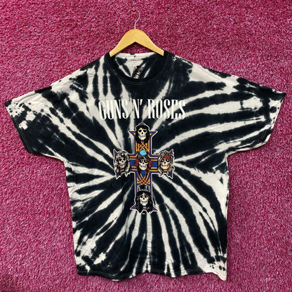 Guns N Roses Appetite for Destruction Tie Dye T-Shirt 2XL