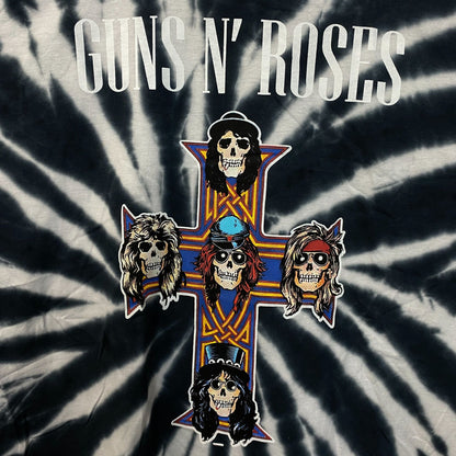 Guns N Roses Appetite for Destruction Tie Dye T-Shirt 2XL