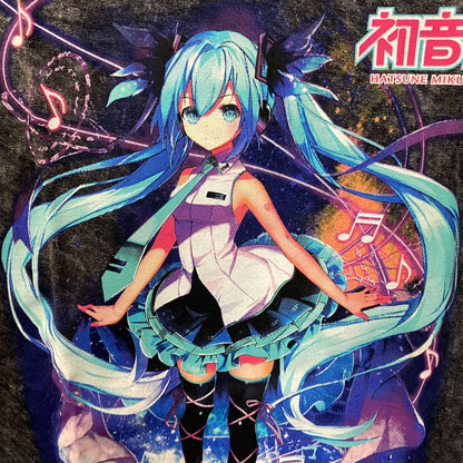 Hatsune Miku The Power of Music Tshirt size XL