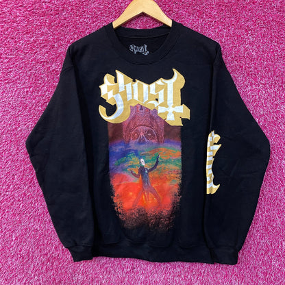 Ghost Cardinal Copia Death Metal Band Crewneck Sweater Small