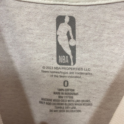 Miami Heat NBA Basketball Flaming Ball Logo T-shirt Size 0