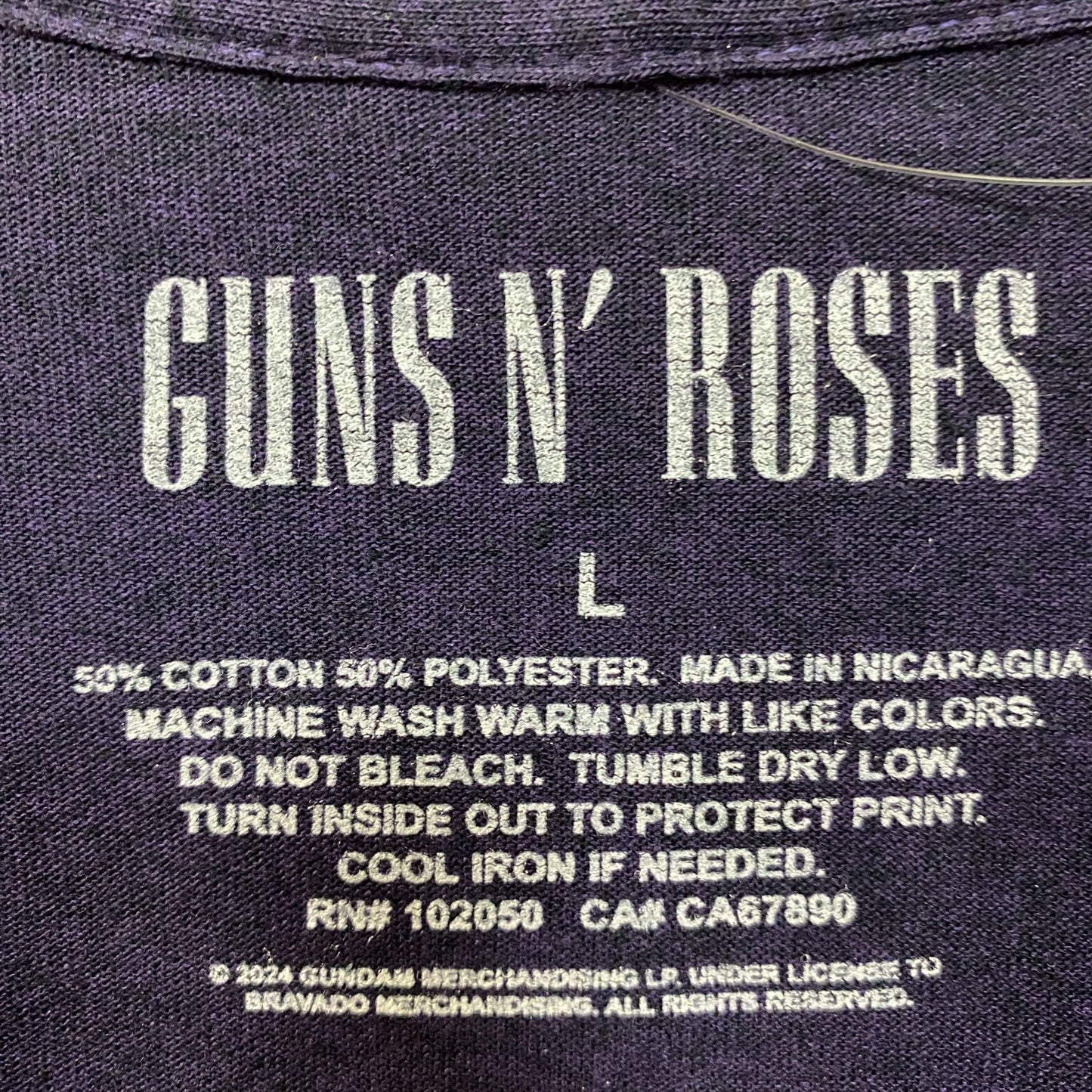 Guns N Roses Grim Reaper T-Shirt Large