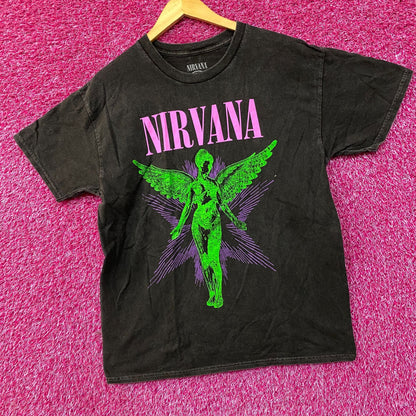 Nirvana In Utero Graphic Design T-Shirt Medium