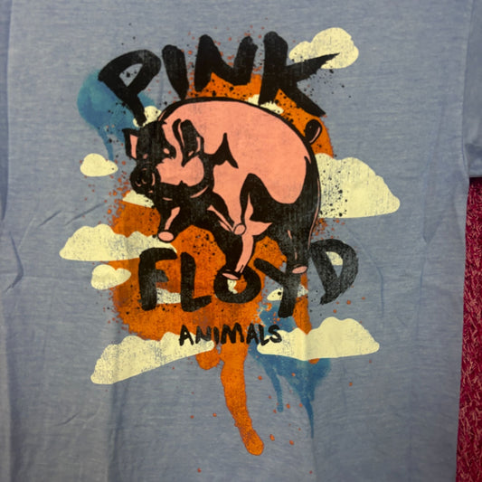 Pink Floyd Animals Album Cover Art Psychedelic Rock Tee S/M