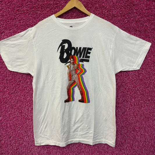 David Bowie Starman Rainbow Tshirt size large