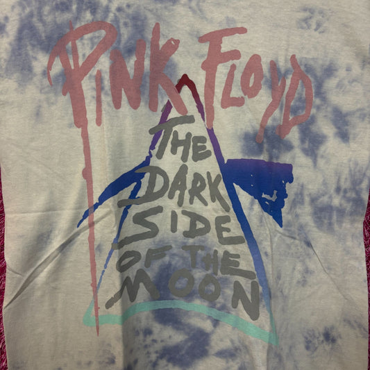 Pink Floyd Dark Side Of The Moon Tiedye Rock Tshirt size Medium