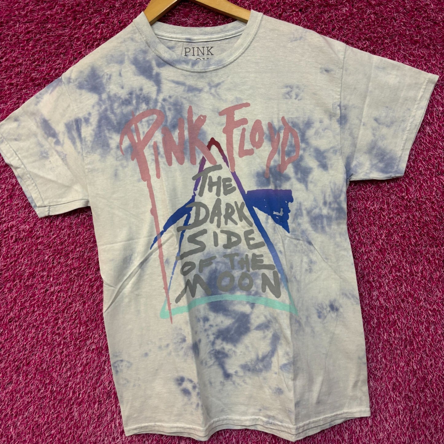 Pink Floyd Dark Side Of The Moon Tiedye Rock Tshirt size Medium