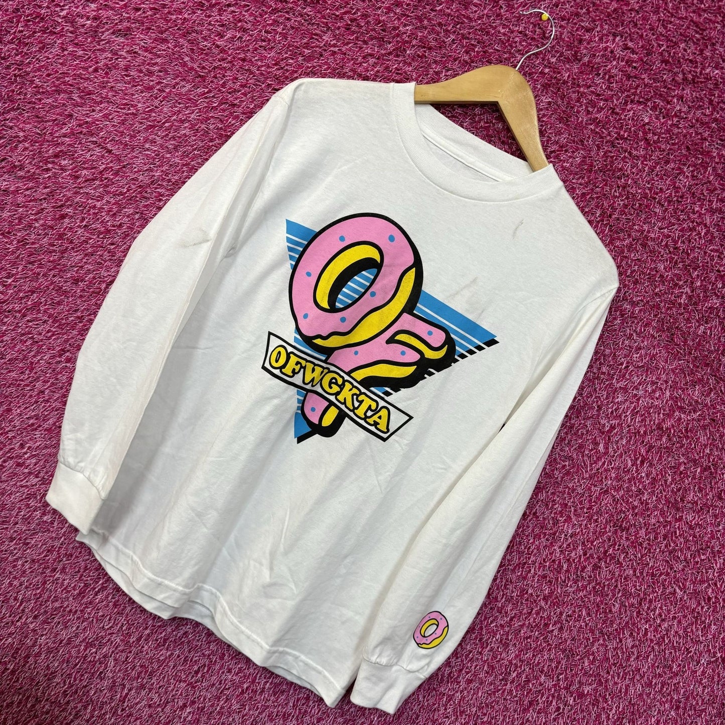 Odd Future OFWGKTA long sleeve Rap Tee size small