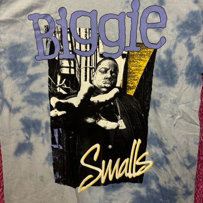The Notorious B.I.G. Biggie Smalls Born Again Rap Tie Dye tshirt size M