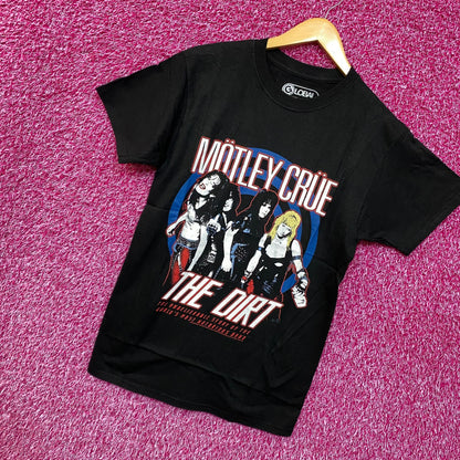 Motley Crue The Dirt Movie Promo Heavy Metal Tee S