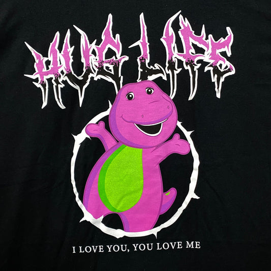 Barney the Dinosaur "Hug Life" Metal Graphic T-Shirt 2XL