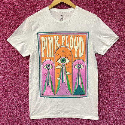 Pink Floyd All Seeing Eye Graphic Rock Band T-Shirt Small