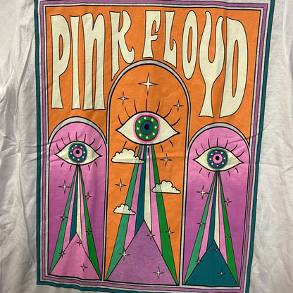 Pink Floyd All Seeing Eye Graphic Rock Band T-Shirt Small
