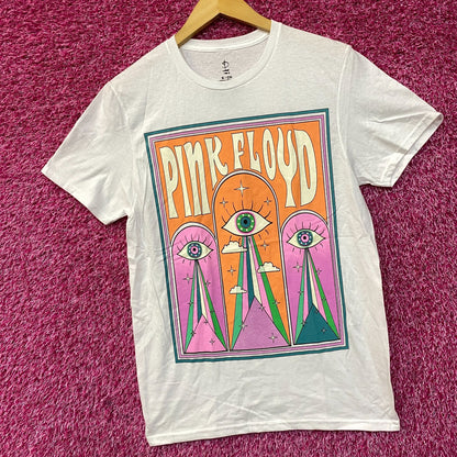 Pink Floyd All Seeing Eye Graphic Rock Band T-Shirt Small