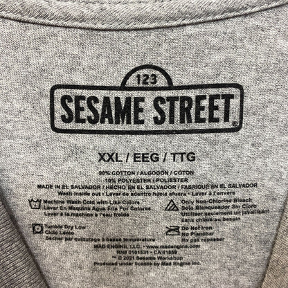 Sesame Street Oscar The Grouch Talkin' Trash T-Shirt 2XL