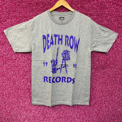 Death Row Records Grim Reaper LA Hands 1991 Hip Hop Tee M