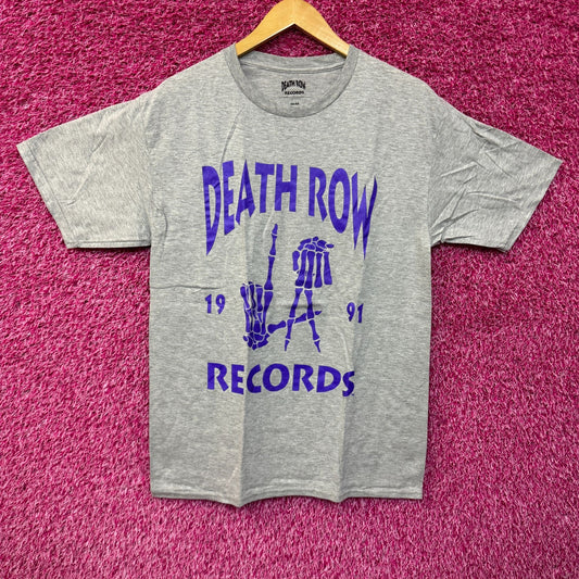 Death Row Records Grim Reaper LA Hands 1991 Hip Hop Tee M