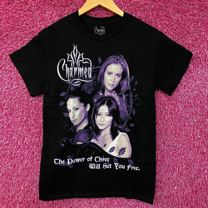 Charmed Halliwell Sisters Graphic Design T-Shirt Small