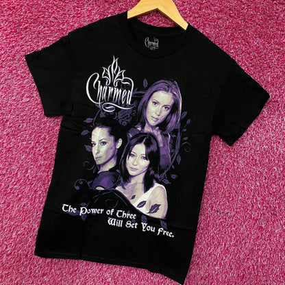 Charmed Halliwell Sisters Graphic Design T-Shirt Small