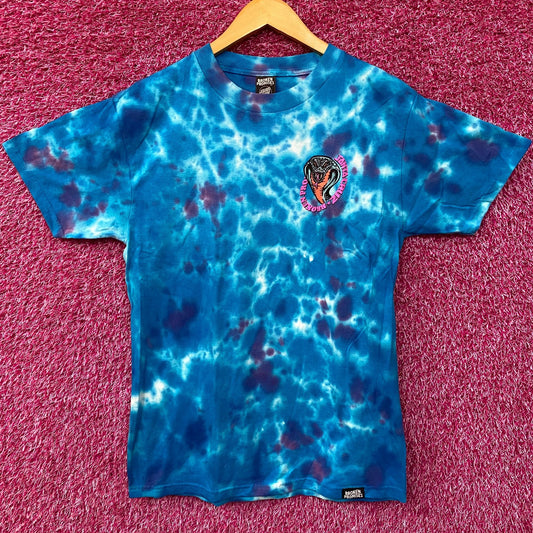 Broken Promises Hand and Cobra tiedye tshirt size Small