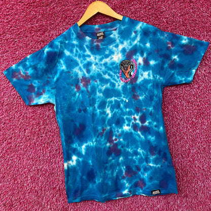 Broken Promises Hand and Cobra tiedye tshirt size Small