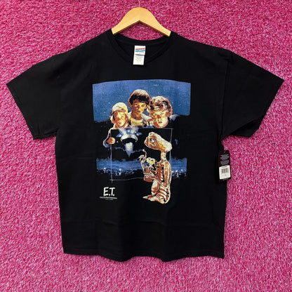 Junk Food E.T. Extra-Terrestrial Graphic Photograph T-Shirt Large